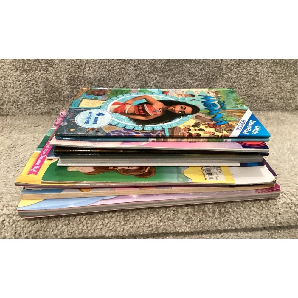 Disney Princess Books Leveled Readers, Drawing‎ & Activities - 13 Books Big Lot!